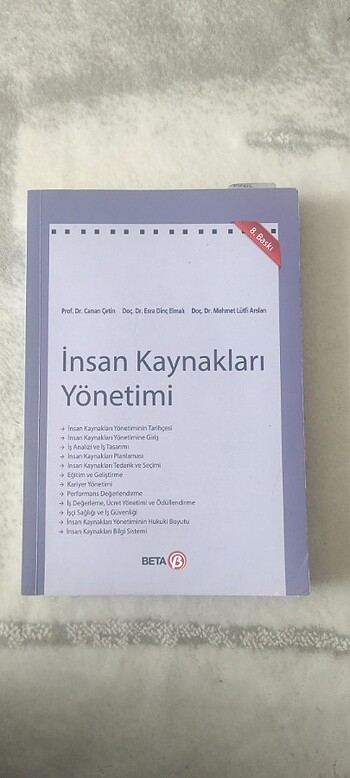 İnsan Kaynakları Yönetimi Kitabı 