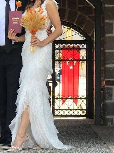 Diğer Gelinlik nikah elbisesi dış çekim