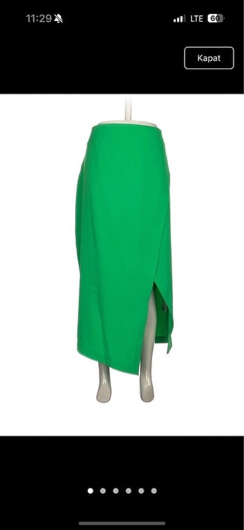 Zara midi etek