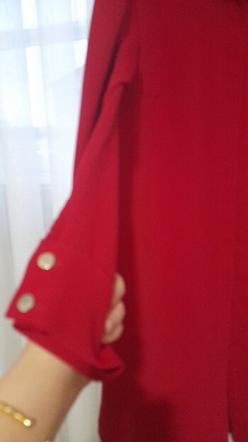 44 Beden bordo Renk Gomlekkkkk