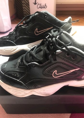 Siyah Bağcıklı Kadın Spor Ayakkabı NIKE - Görsel 4