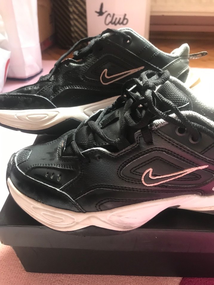 Siyah Bağcıklı Kadın Spor Ayakkabı NIKE - Görsel 3