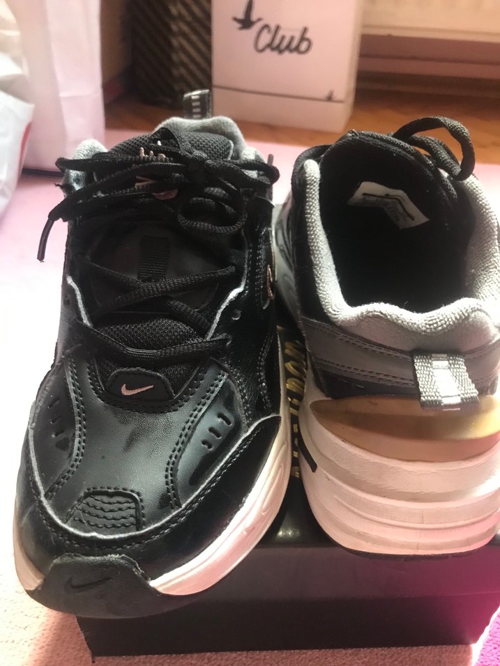 Siyah Bağcıklı Kadın Spor Ayakkabı NIKE - Görsel 2