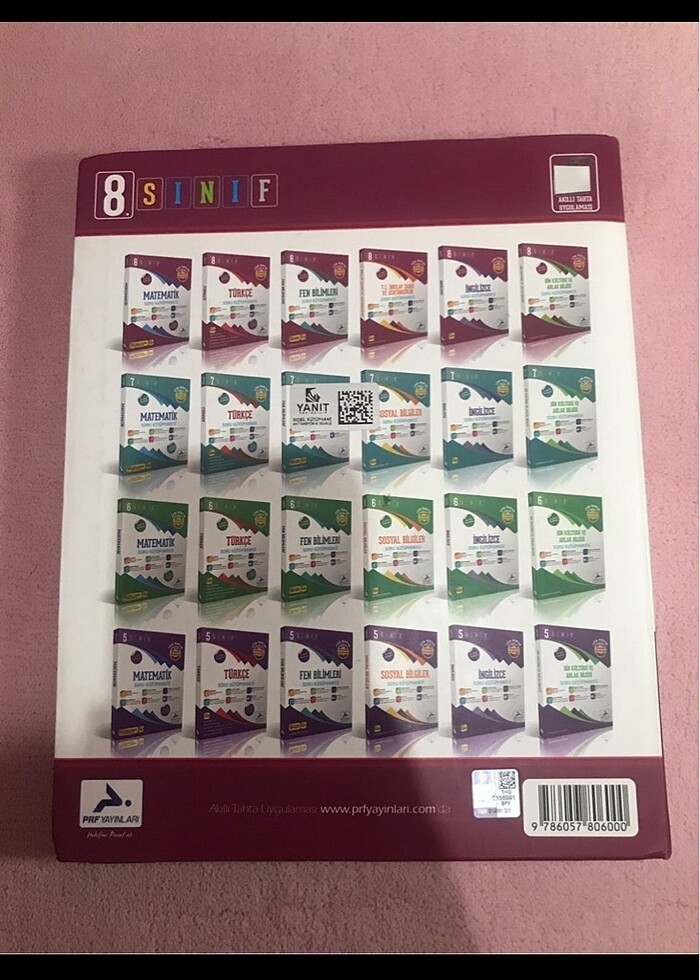 PRF YAYINLARI 8.SINIF TÜRKÇE SORU BANKASI - Görsel 2