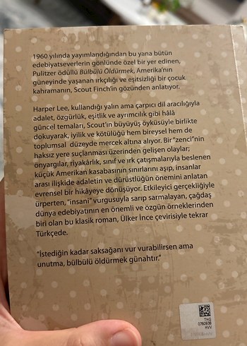 Bülbülü Öldürmek - Harper Lee