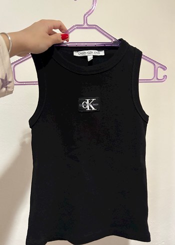 Siyah Calvin Klein Crop Top