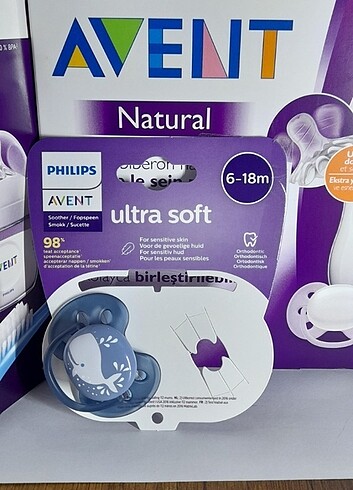 Philips avent ultra soft emzik 