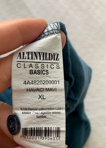 xl Beden çeşitli Renk İki Adet Pamuklu Düğmeli Erkek Polo Tişört