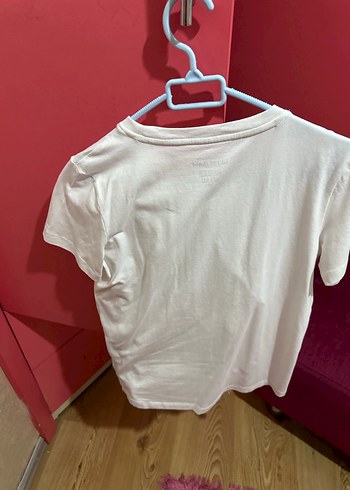 xs Beden Guess Tas Baskılı Beyaz Kadın Tişört