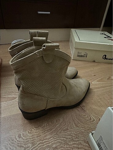 39 Beden camel Renk Bambi topuklu bot