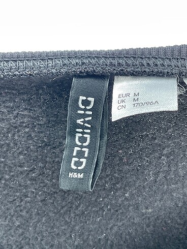 m Beden siyah Renk H&M Sweatshirt %70 İndirimli.