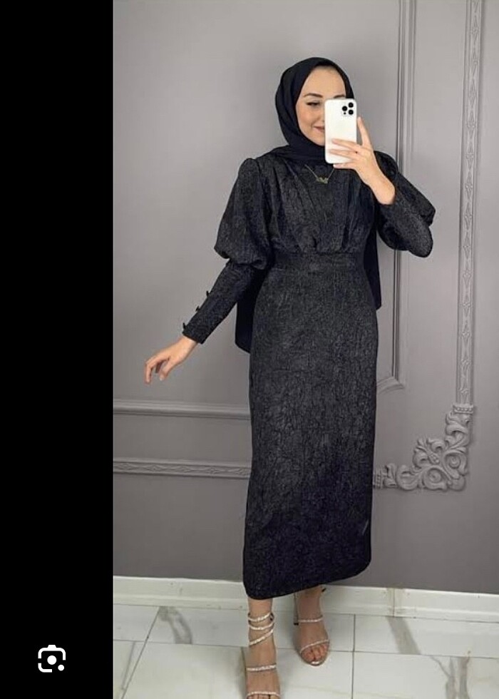 Siyah abiye - Görsel 2
