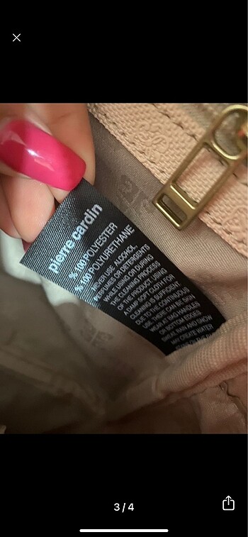 Beden Pierre cardin sırt çantası