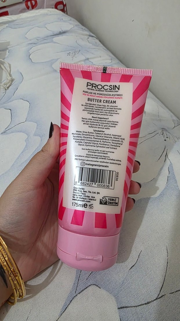 Procsin Cilt Pürüzsüzleştirici Tüy Azaltıcı Vücut Krem 175ml - Görsel 4