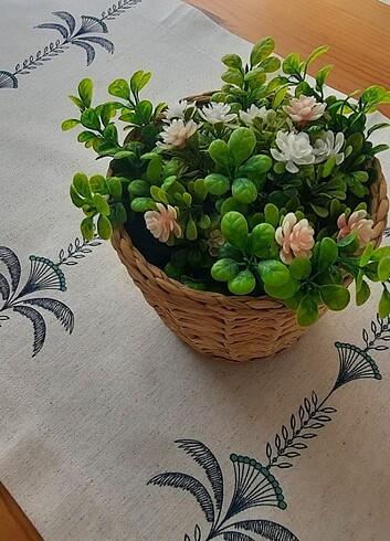 Mutfak önlüğü ve runner seti (2 parça) - Görsel 5