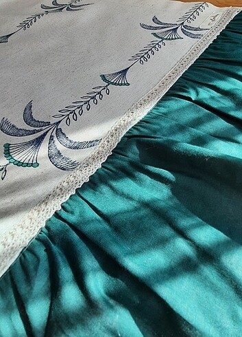 Mutfak önlüğü ve runner seti (2 parça) - Görsel 7