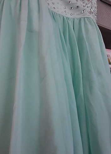 Su yeşili elbise - Görsel 3