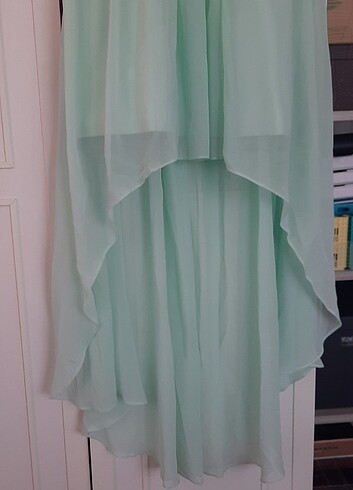 Su yeşili elbise - Görsel 5