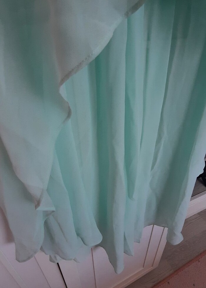 Su yeşili elbise - Görsel 2