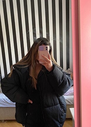 Pull and bear kadın mont 