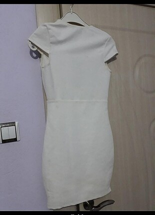 xs Beden beyaz Renk Mini elbise