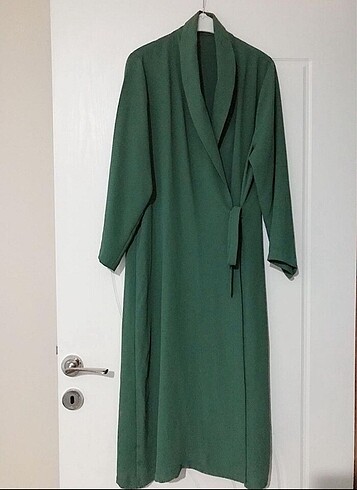 Zümrüt yeşili kap#tunik