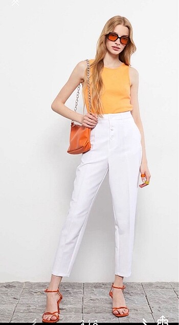 Lcw beyaz pantalon