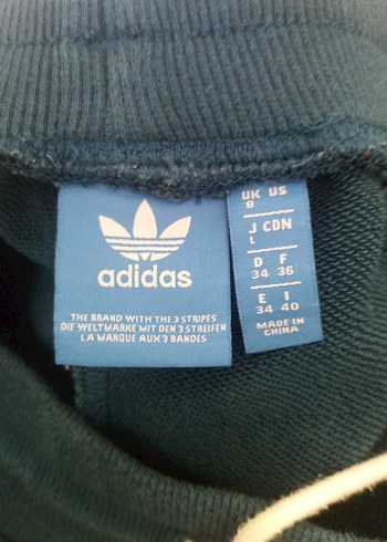34 Beden Adidas petrol mavisi eşofman altı
