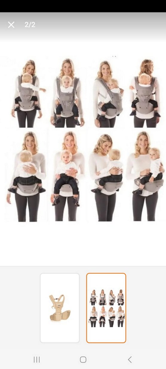 Bej Bebek Taşıyıcı - Görsel 4