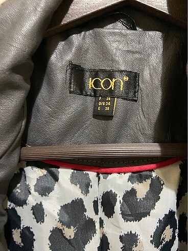 Iconic İcon marka deri ceket