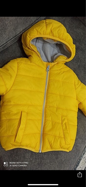 12-18 Ay Beden Çocuk mont