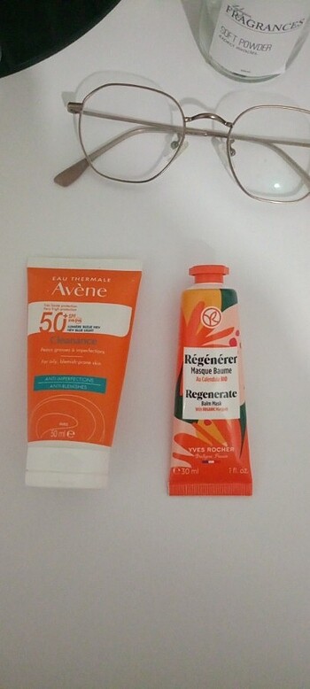 Avene Güneş Kremi & Yves Rocher Balm