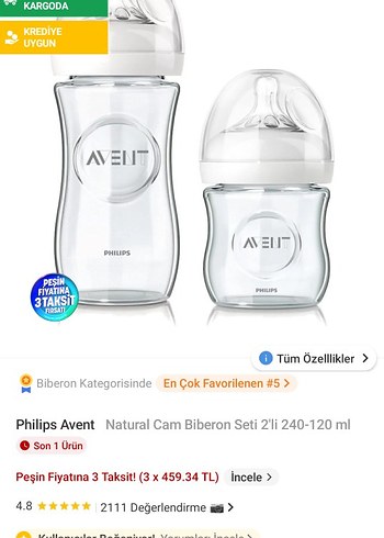 Philips Avent Bebek Biberon Seti Beyaz - Görsel 2