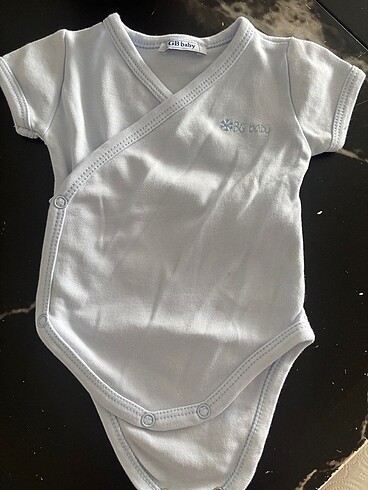 Yenidoğan Beden mavi Renk BG Baby Yenidoğan Body&Zıbın