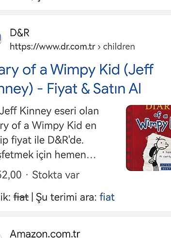  Beden Renk Dıary of a wimpy kid ingilizce kitap 