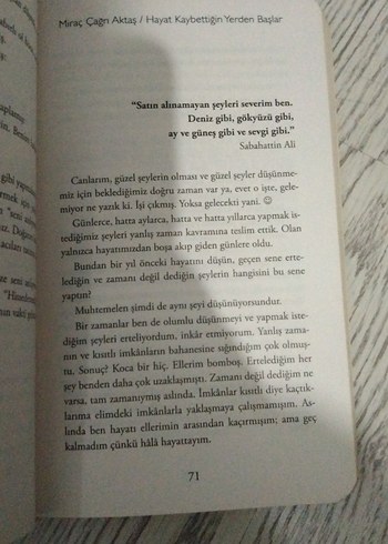Beden Hayat Kaybettiğin Yerden Başlar - Miraç Çağrı Aktaş