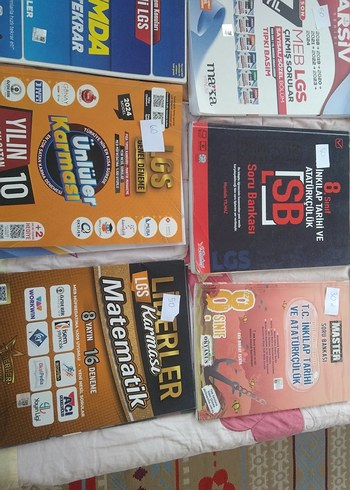 LGS Sınav Hazırlık Deneme Kitapları Seti