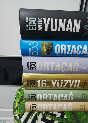 Umberto Eco Seti - 6 Kitap Antik Yunan, Ortaçağ ve 16. Yüzyıl