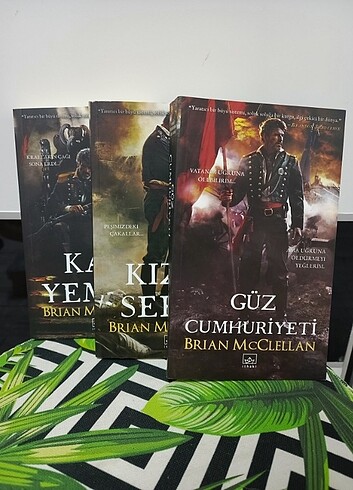 Barut büyücüsü - güz cumhuriyeti - kızıl sefer - kan yemini