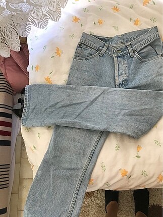 28 Beden mavi Renk İspanyol paça pantolon