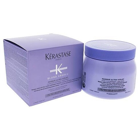  Beden Renk Kerastase Blond Absolu Ultra Violet Masque 500 ml sarı saçlar iç