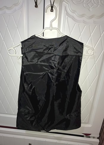 l/xl Beden siyah Renk Düğmeli Siyah Erkek Yelek