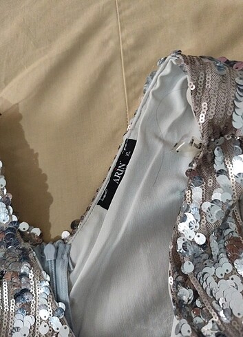 PARILTILI elbise  - Görsel 2