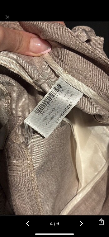 xs Beden çeşitli Renk Zara pantolon