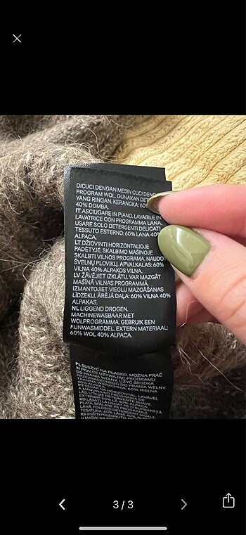 s Beden H&M kazak