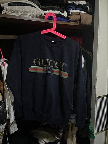 Diğer Gucci yazılı sweatshirt