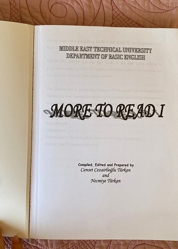 More to Read I - Temel İngilizce Kitabı - Görsel 6