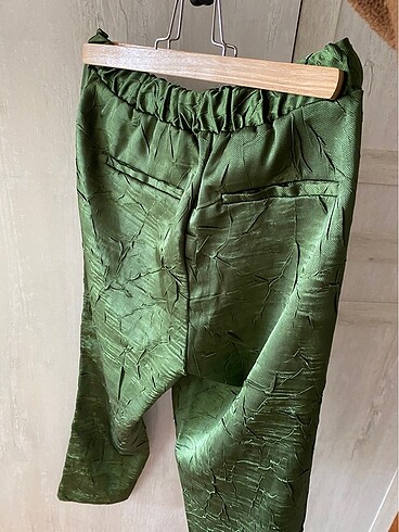xs Beden yeşil Renk Koton pantolon