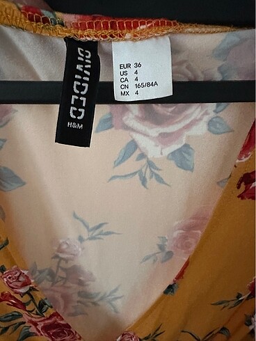 36 Beden H&M elbise