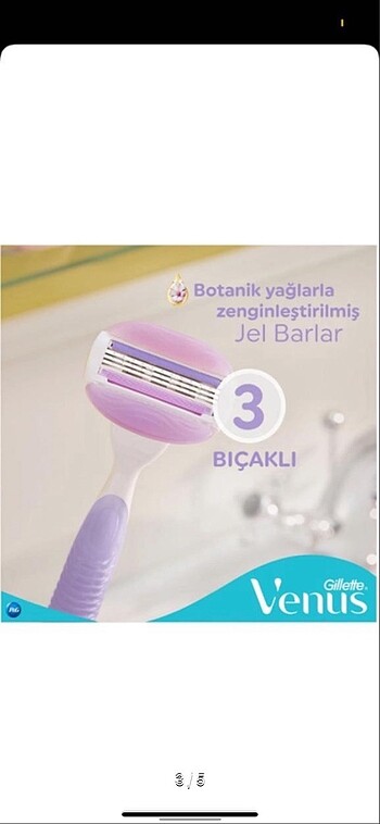 Venüs Venüs breeze gilette
